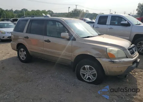 2005 Honda Pilot Exl from USA, damaged, VIN 2HKYF18575H519984